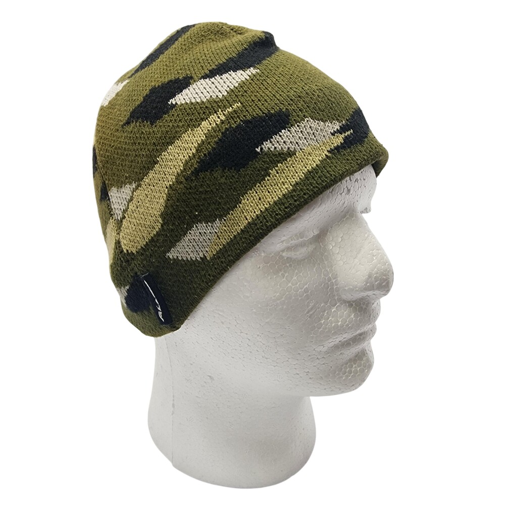 Alloy Hat Cap Beanie Knit Pullover Skullcap Camo Camouflage Winter Outdoors Mens